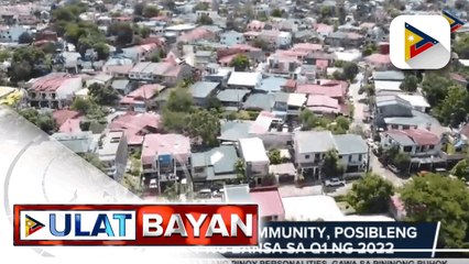 Herd immunity, posibleng makamit ng bansa sa Q1 ng 2022 ayon sa DOH; Ilang kongresista, tila naliitan sa panukalang budget ng doh para sa COVID-19 response