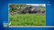 Se desploma avioneta que fumigaba zona de cultivo en Tabasco; hay un muerto