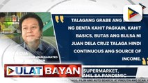 Benta ng mga supermarket, bumaba ng 45% dahil sa pandemic; Presyo ng Noche Buena items, nakaambang tumaas