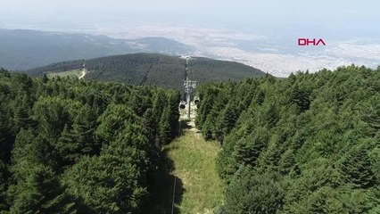 ARAP TURİSTLER GELMEYİNCE TELEFERİK BOŞ KALDI