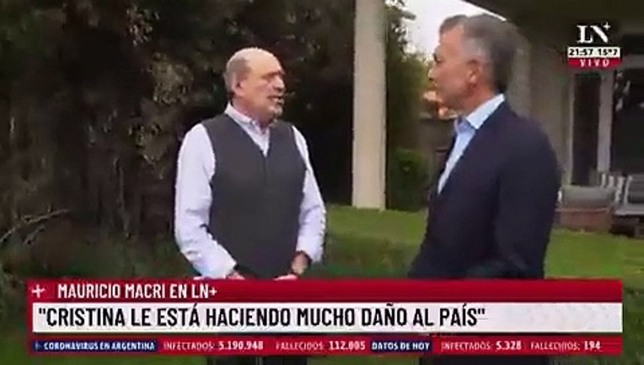 Mauricio Macri y el rol de Cristina Kirchner durante su gestión: "Ella nunca se fue del poder, siguió controlando esos cuatro años todo"