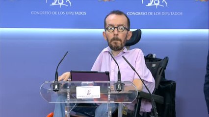 Unidas Podemos registra una ley en el Congreso para crear una eléctrica pública