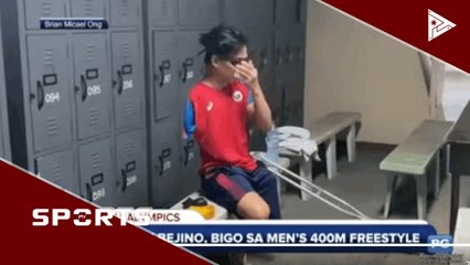Gary Bejino, bigo sa men's 400M freestyle