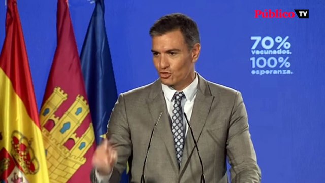 Sánchez marca un nuevo objetivo de vacunación: Vamos a por el 90%