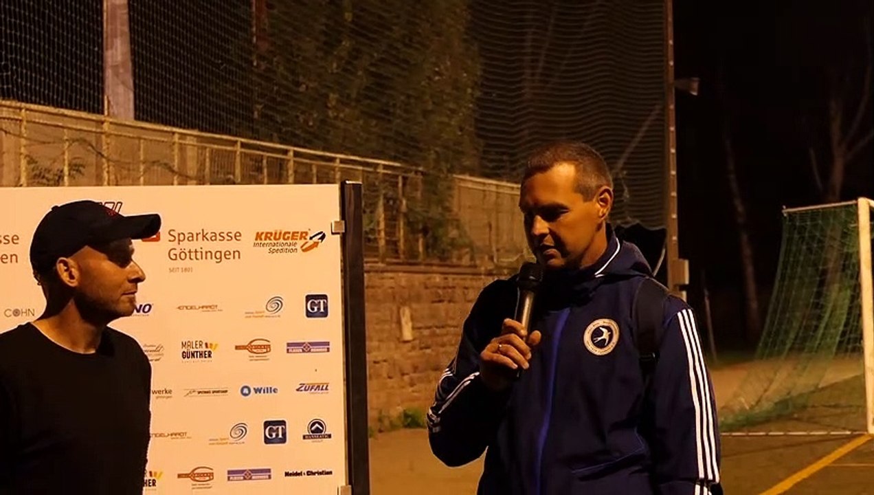 Die Pressekonferenz nach dem Pokalspiel SVG - Tündern