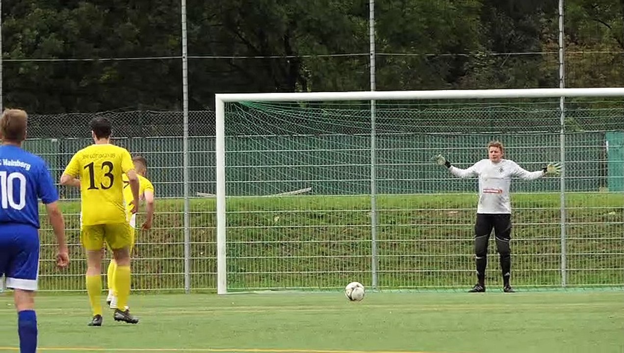 Das 4:0 für den RSV Göttingen 05 II gegen den SC Hainberg III durch Colin Onwusonye