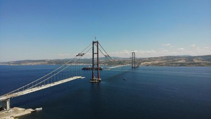 1915 Çanakkale Köprüsü'nde adım adım sona yaklaşıldı