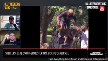 Steelers' JuJu Smith-Schuster Tries Milk Crate Challenge