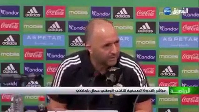 Le coup de gueule de Djamel Belmadi sur létat des terrains de foot en Algérie