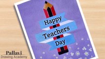 Happy Teachers Day special painting poster color teachers day art Pallavi Drawing Academy