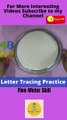 How to teach letter tracing to kids | Letter Tracing Practice | Alphabet Tracing