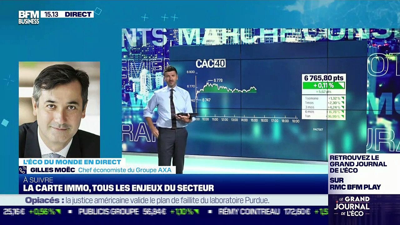 Gilles Moëc (Groupe AXA) : Réunion de la BCE la semaine prochaine, vers un débat sur le Tapering en Europe ? - 02/09
