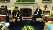 En una reunión con el presidente de Ucrania, Estados Unidos promete apoyo contra la 'agresión rusa'