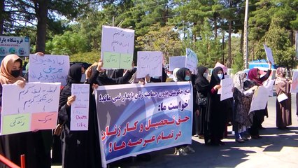 Protesto inédito de mulheres