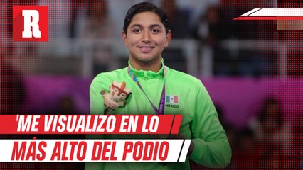 Juan Diego García: 'Me visualizo en lo más alto del podio, buscando el mejor resultado para México'