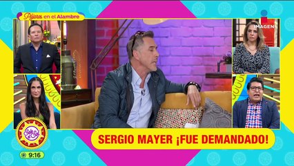 ¡Sergio Mayer demandado por equipo de Héctor N!