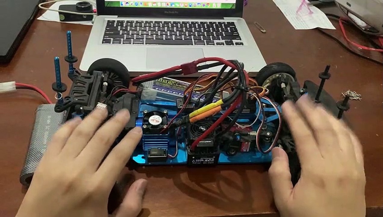 HSP 94123 flying fish top speed, RC car goes up to 76++ km/h | HobbyWing WP SC8 120A Brushless ESC.