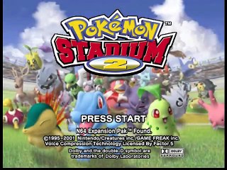 Pokemon Stadium 2 online multiplayer - n64