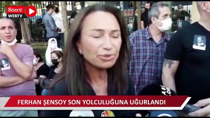 Video herunterladen: Büyük ustaya veda… Ferhan Şensoy için Ses Tiyatrosu’nda tören düzenlendi