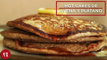 Video herunterladen: Hot cakes de avena y plátano | Receta fácil | Directo al Paladar México