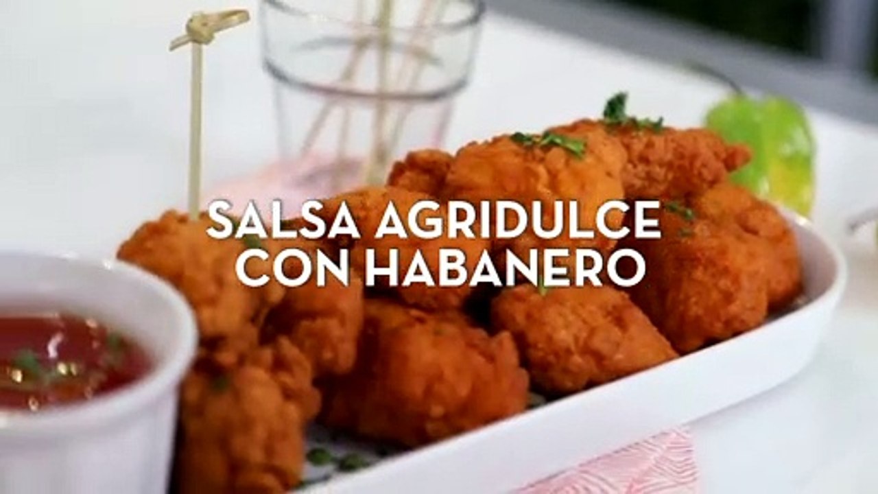 Salsa agridulce con habanero ‍