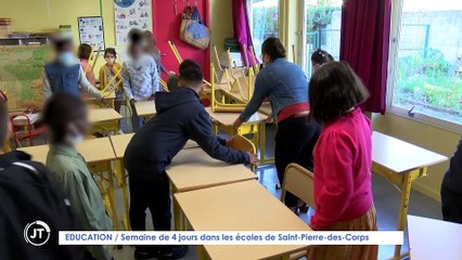 Le Journal - 02/09/2021 - EDUCATION / Semaine de 4 jours dans les écoles de Saint-Pierre-des-Corps