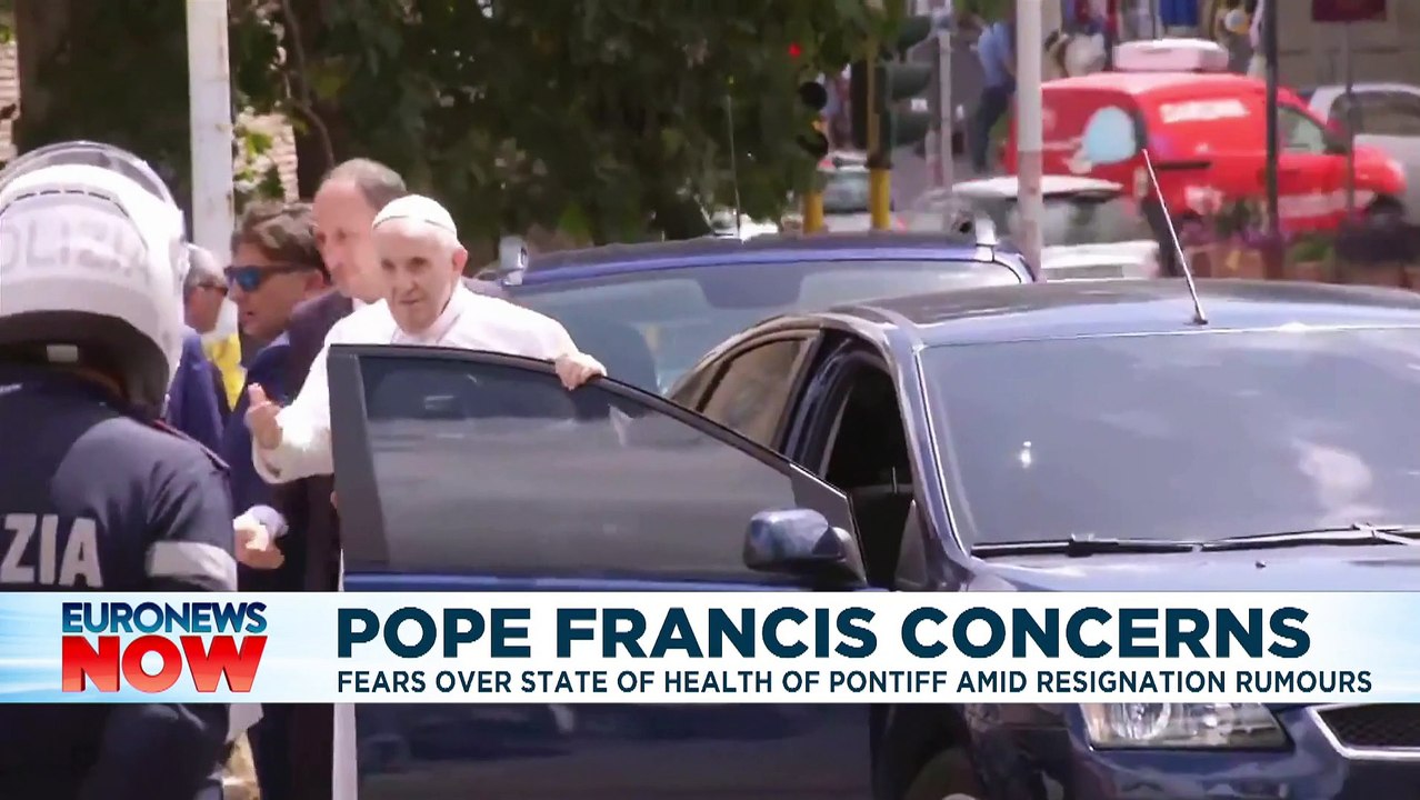 'Resign? Forget about it': Pope Francis plays down health fears