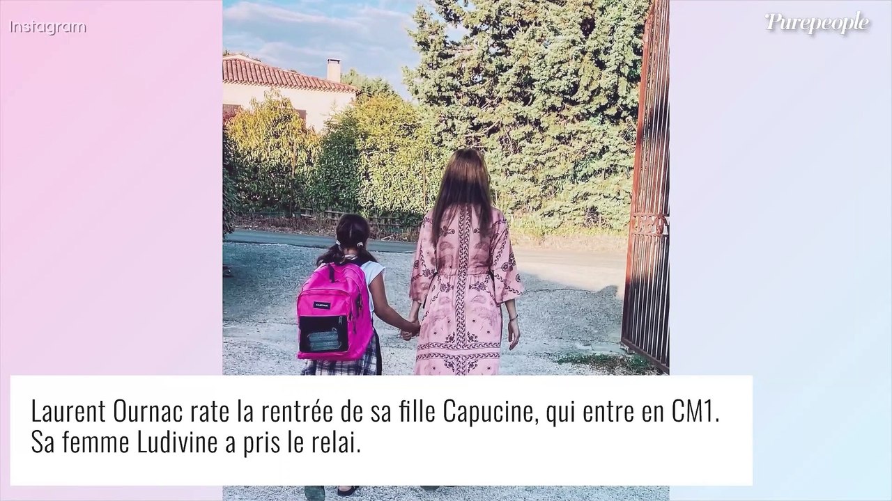 Laurent Ournac papa : absent pour la rentrée de sa fille, il partage une jolie photo de l'écolière
