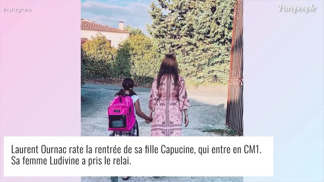 Laurent Ournac papa : absent pour la rentrée de sa fille, il partage une jolie photo de l'écolière