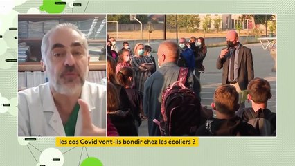 Covid-19 : "Il ne faut pas montrer du doigt les écoles comme lieux de circulation du virus", estime le chef du service de réanimation de l'hôpital Lariboisière