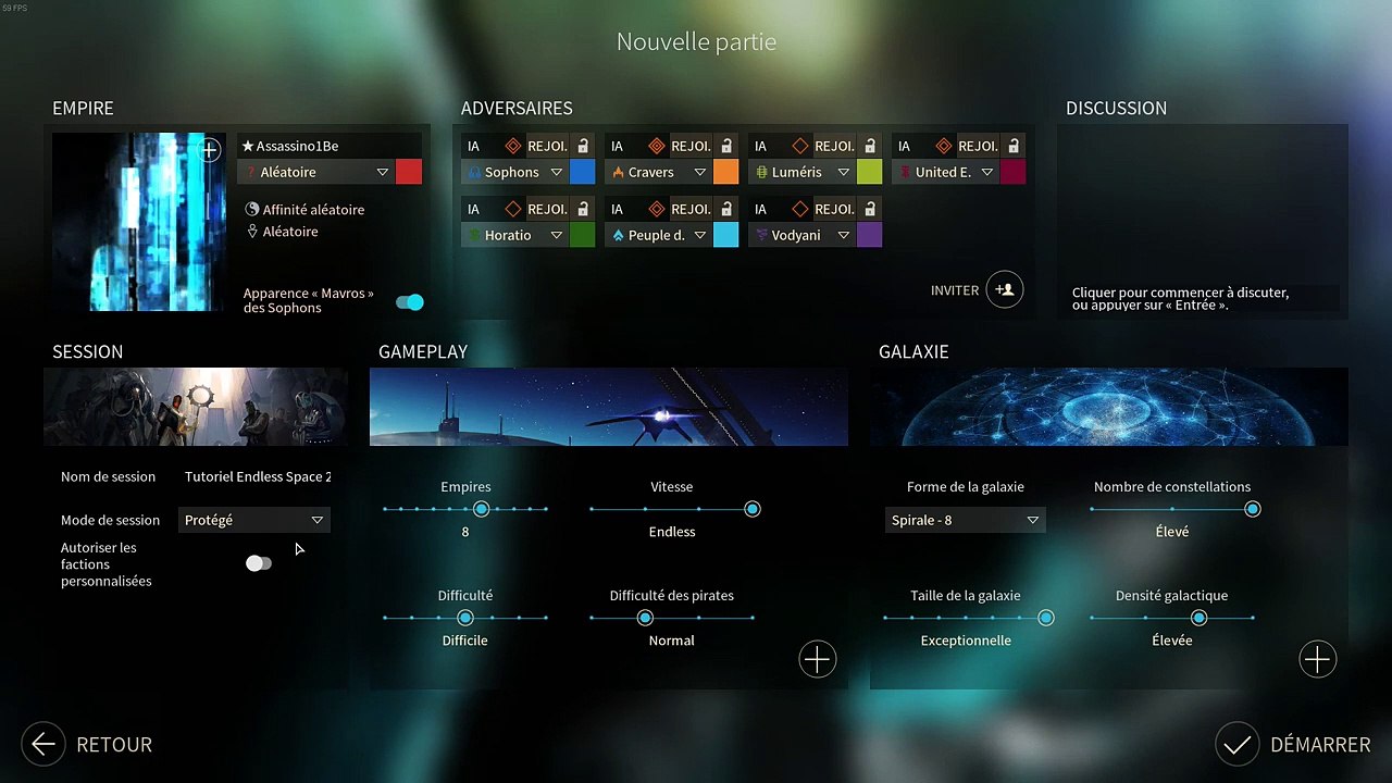 Tutoriel - Endless Space 2 - 01-2 - Multijoueurs