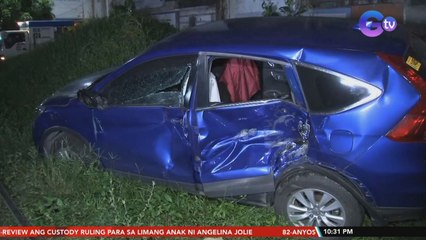SUV, nahagip ng tren; babaeng driver, ligtas | SONA