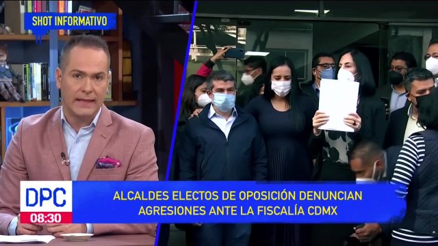Alcaldes electos denuncian agresiones ante la FGJ