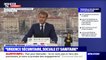Emmanuel Macron: "20 millions d'euros sont actuellement investis dans le département pour la politique de la ville, dont 17 pour la seule ville de Marseille"