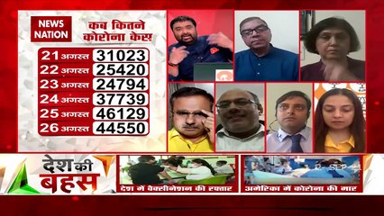 Desh Ki Bahas:Two yards distance and mask is necessary to avoid corona