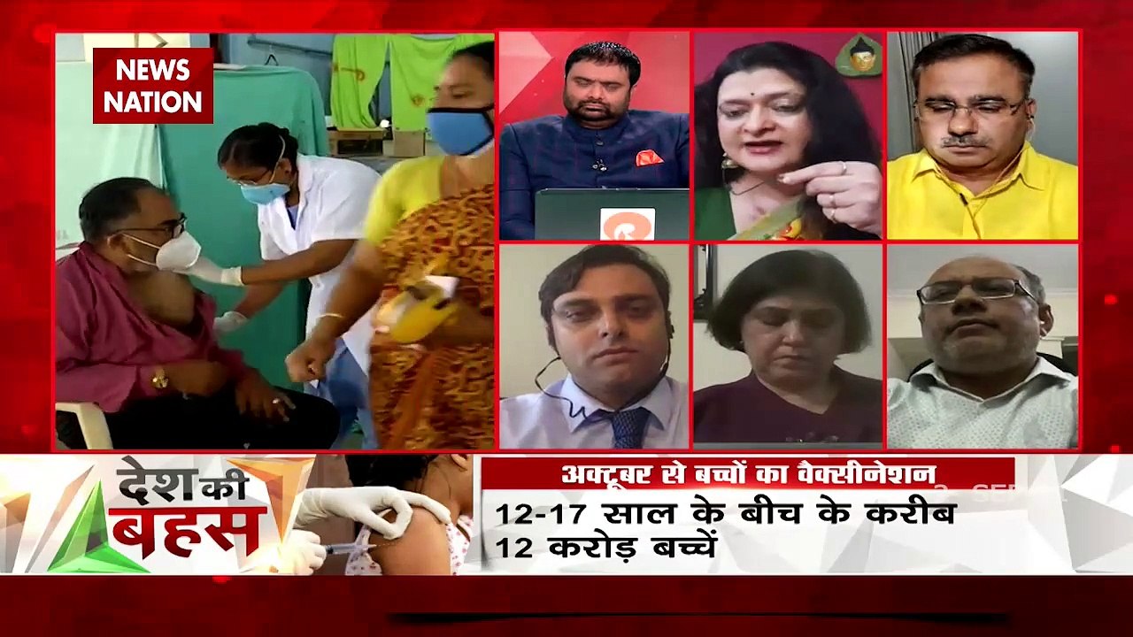 Desh Ki Bahas : 'Vaccine' war on virus in India