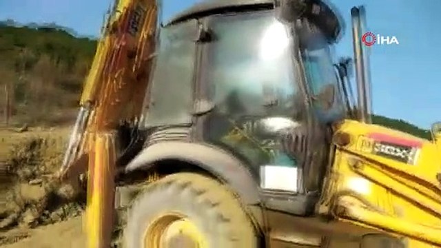 Sazlıdere Barajı'nda içme suyu havzasını dolduran ve şeklini değiştirenler suçüstü yakalandı