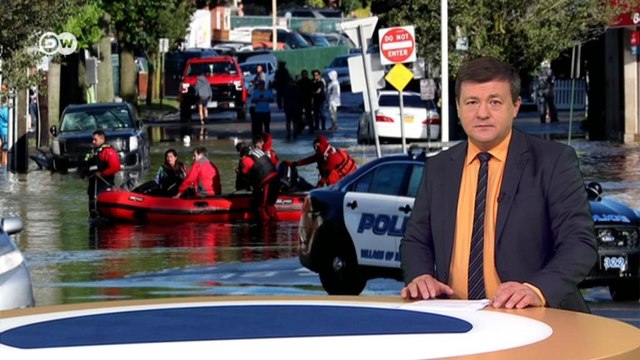 Апокалипсис в Нью-Йорке: из-за урагана Ида затопило мегаполис. DW Новости (02.09.2021)