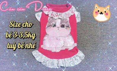 CÁCH MAY ÁO DẼ THƯƠNG CHO CHÓ MÈO - HOW TO MAKE CUTE T-SHIRTS FOR CATS AND DOGS
