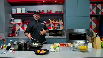 Pasta de espinaca con pollo y bacon al estilo Ají  - Nex Panamá