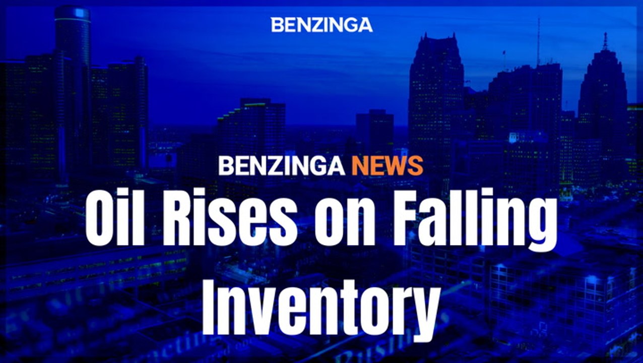 Oil Rises On Falling Inventory
