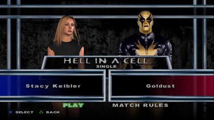 Here Comes the Pain Stacy Keibler(ovr 100) vs Goldust