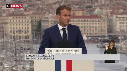 Marseille : les annonces d'Emmanuel Macron