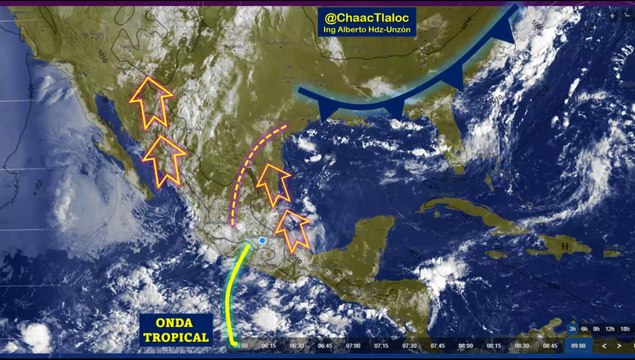 Clima de hoy jueves: Tormentas eléctricas con chubascos fuertes y el riesgo de granizadas