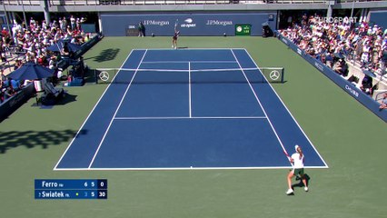 Swiatek - Ferro - Highlights US Open
