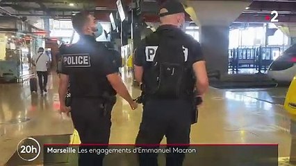 Marseille : Emmanuel Macron annonce son plan d'urgence