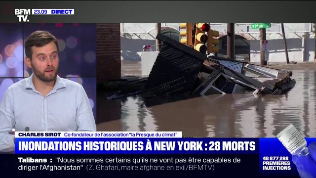 Charles Sirot (La Fresque du Climat): Il faut adapter nos villes et nos capacités d'absorption de l'eau pour éviter des catastrophes comme les inondations à New York