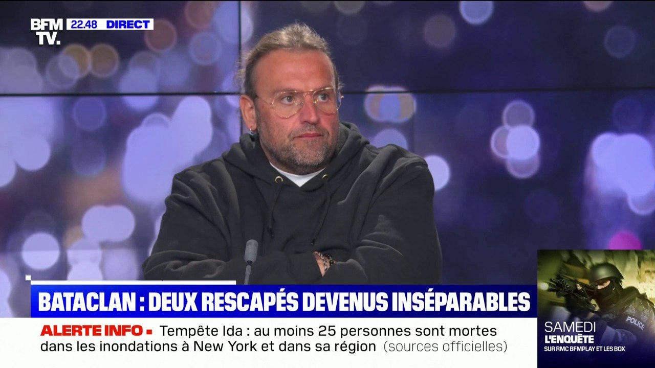 Bruno Poncet, rescapé du Bataclan: "Je n'attends rien de Salah Abdeslam" lors de son procès