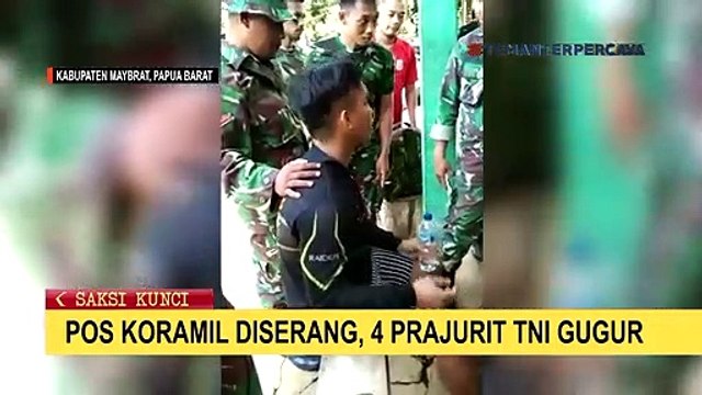 Pos Koramil Diserang Kelompok Bersenjata Papua, 4 Anggota TNI Gugur