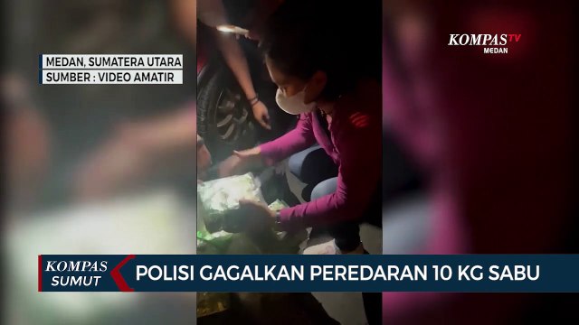 Polda Sumatera Utara Gagalkan Peredaran 10 Kg Sabu